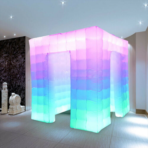 LED inflatable photo booth