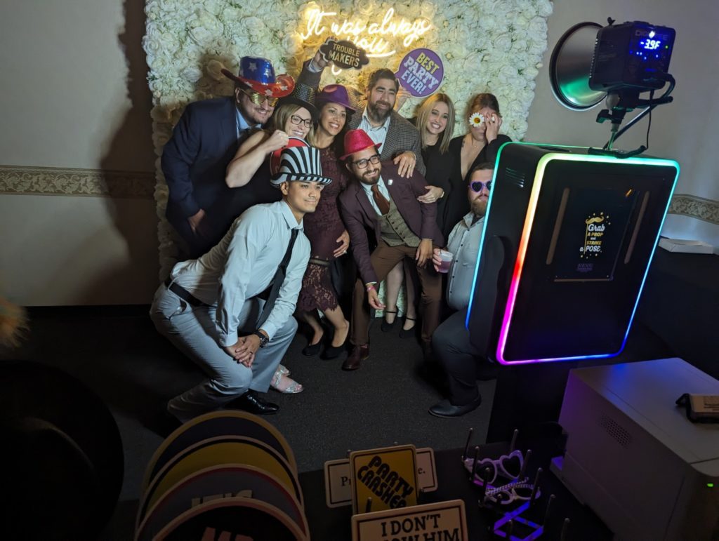 wedding photo booth