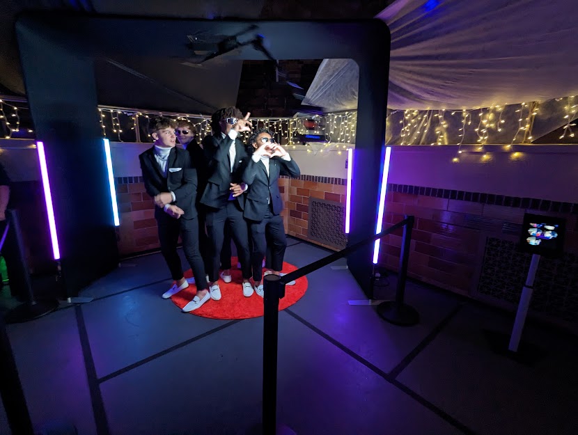 NWI Photo Booth Overhead 360 Spin Booth Rental