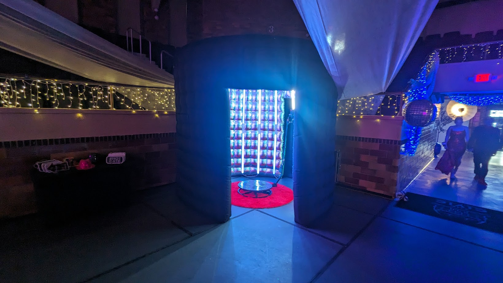 LED Inflatable 360 Spin Booth