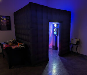 Black Inflatable Photo Booth